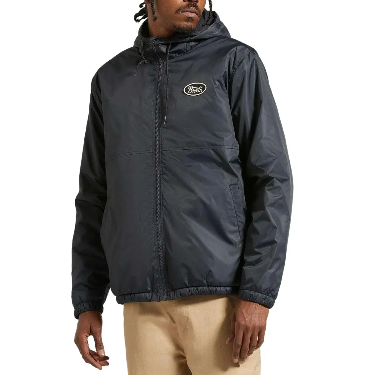 Brixton Claxton Parsons Lined Jacket - Black 1