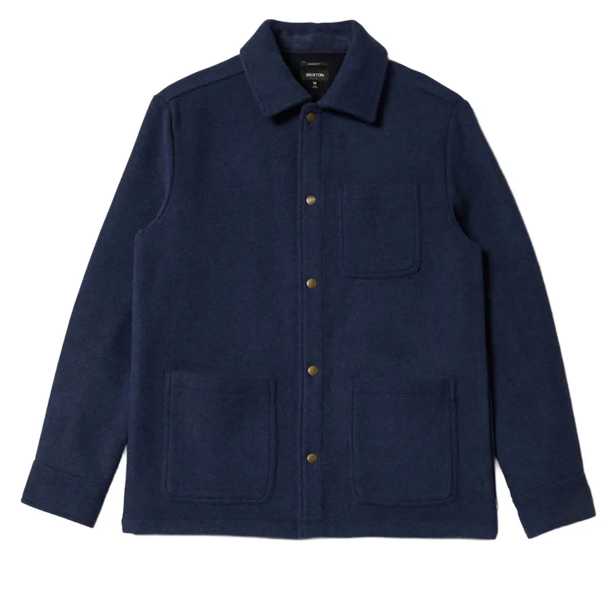 Brixton Shop Chore Coat Jacket - Mood Indigo 1