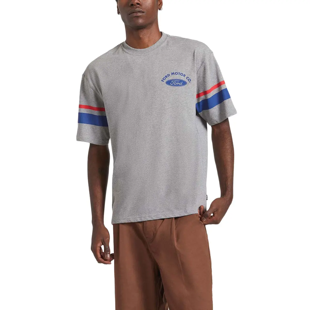Brixton X Ford Truck Country Jersey - Heather Grey 1