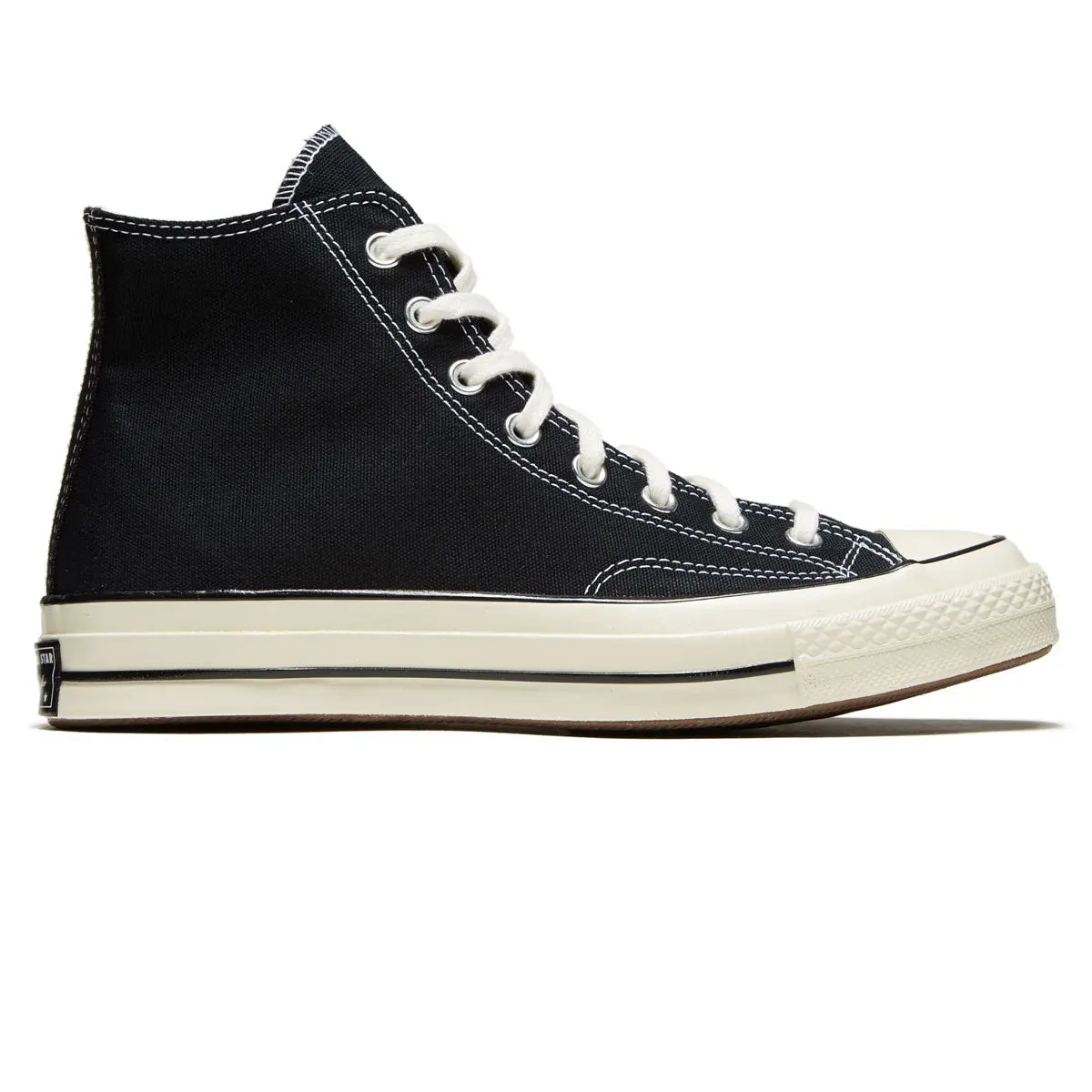 Converse Chuck 70 Hi Shoes - Black/Black/Egret 1