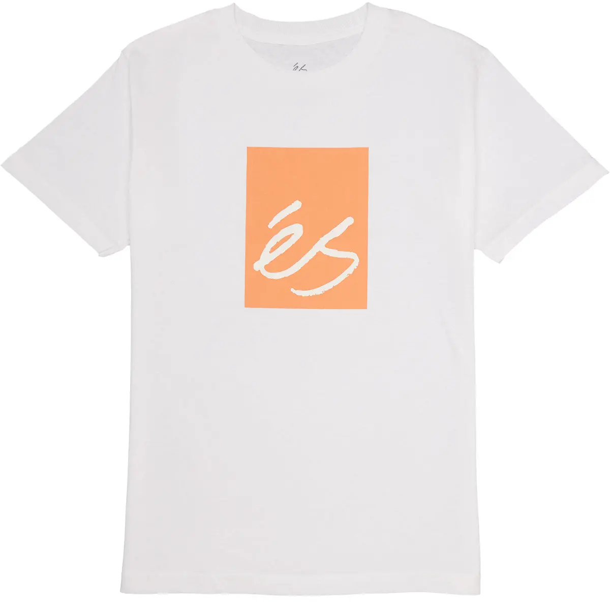 Es Main Block T-Shirt - White 1
