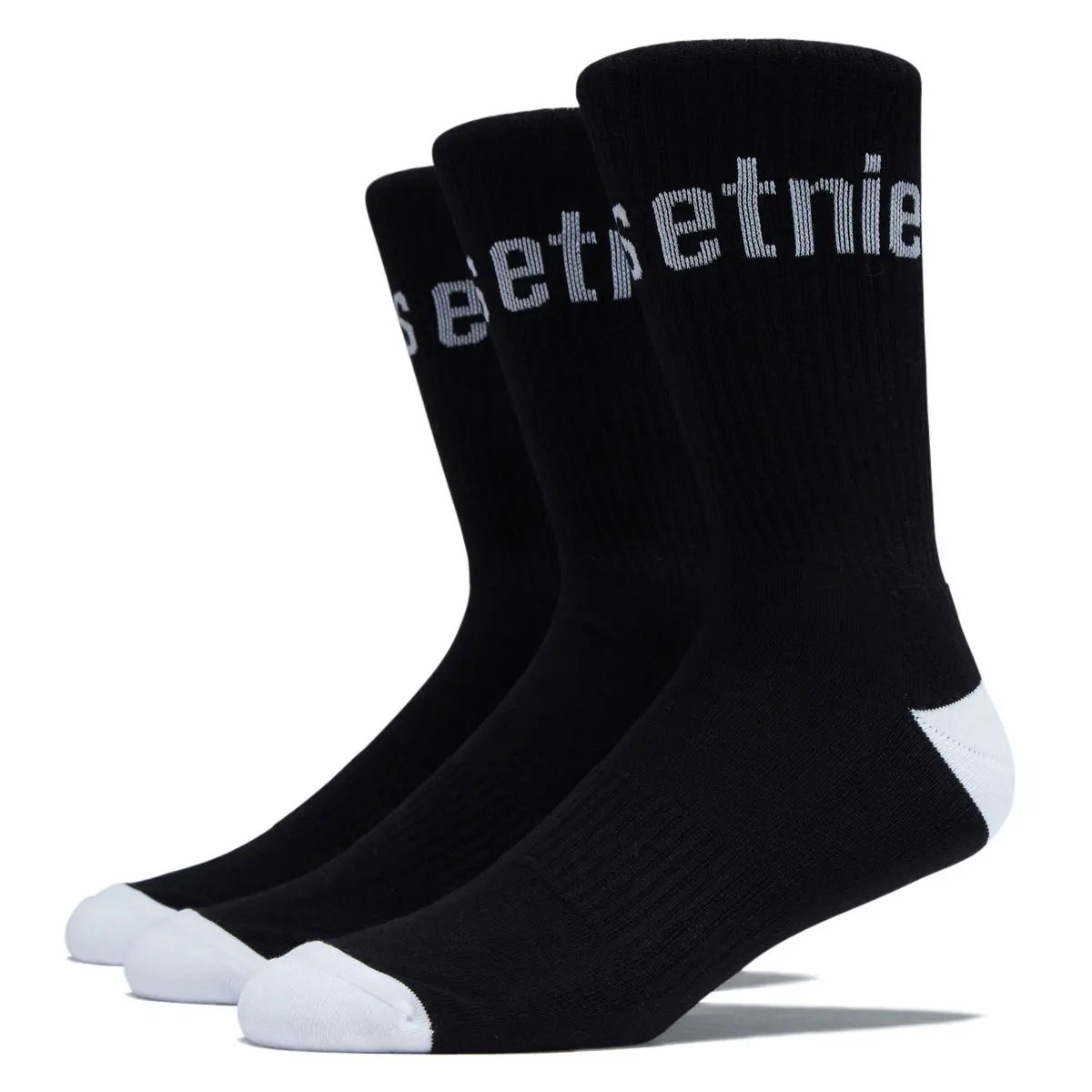 Etnies Direct Ii 3 Pack Of Socks - Black 1