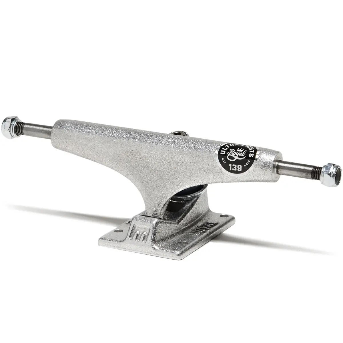 Royal Ultra Lights Skateboard Trucks - Raw - 139Mm 1