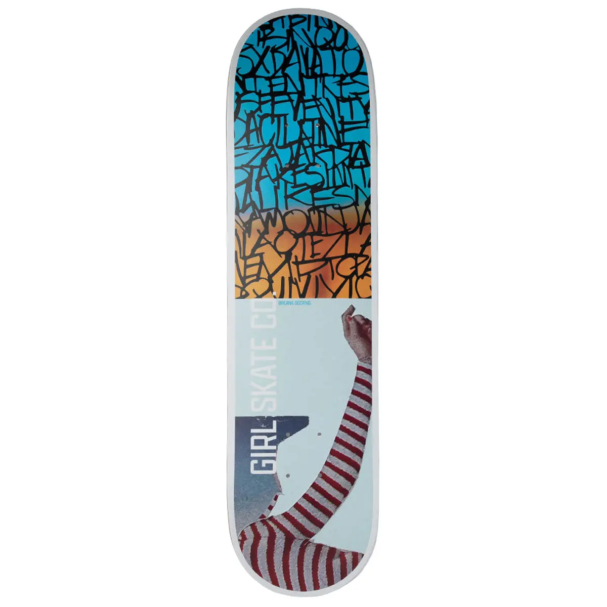 Girl Geering Splinter Skateboard Deck - 8.50" 1