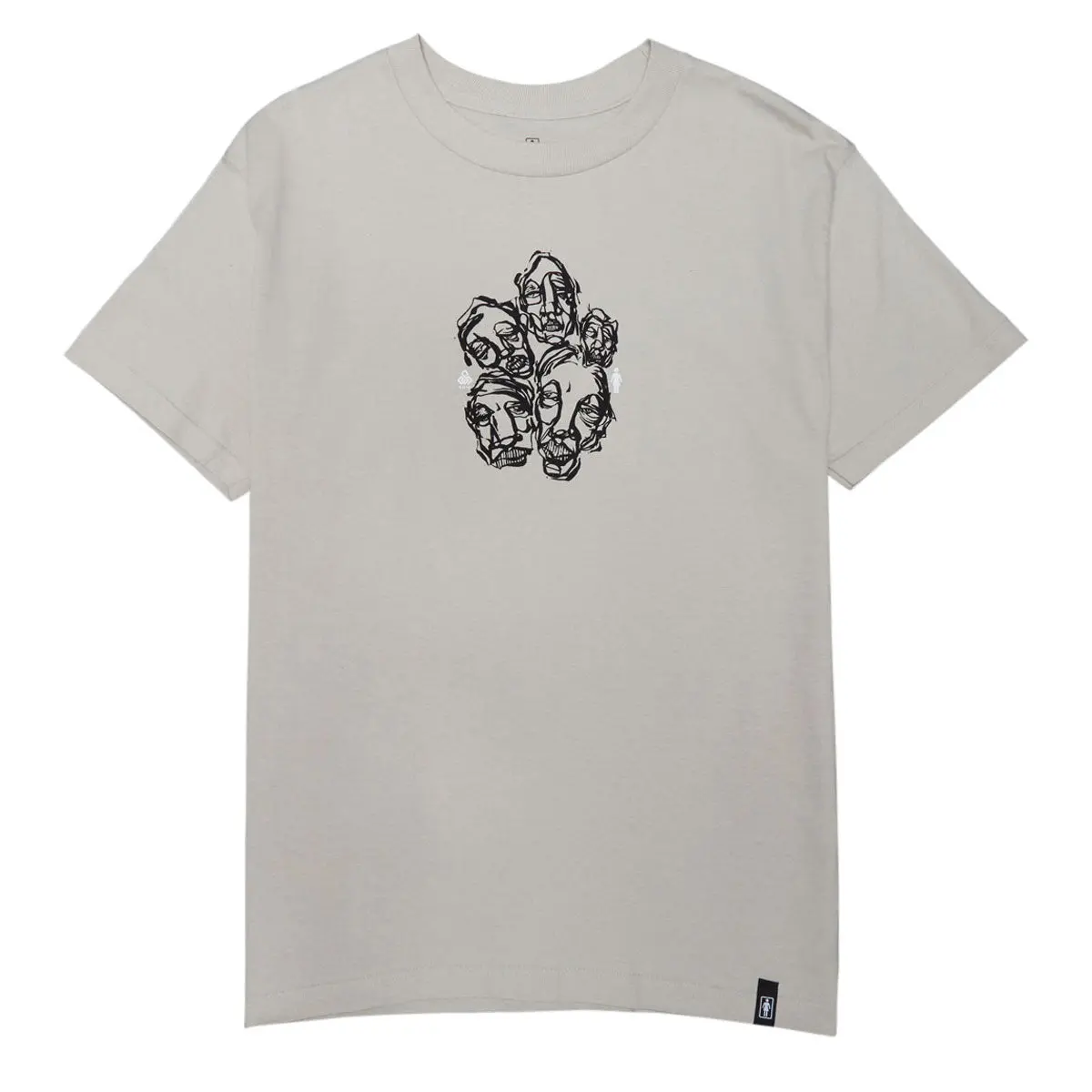 Girl Faces T-Shirt - Sand 1