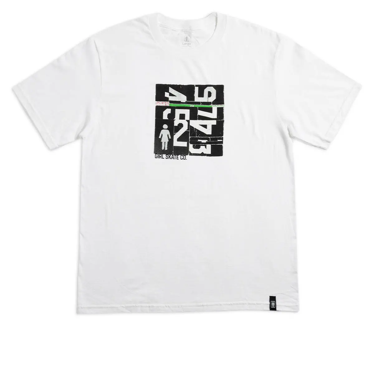 Girl Puzzle T-Shirt - White 1