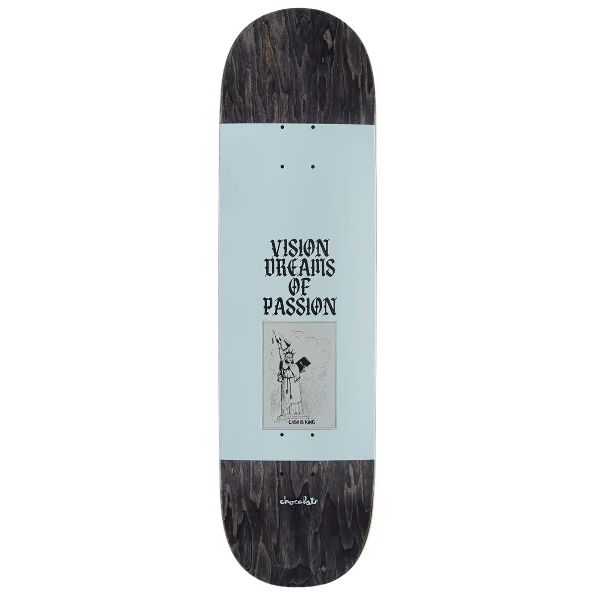 Chocolate Herrera White Lines Skateboard Deck - 8.50" 1