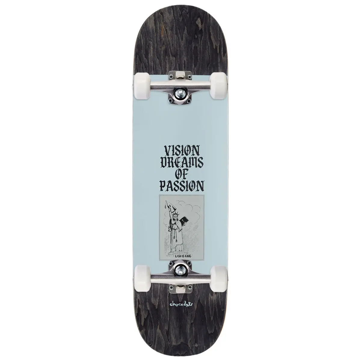 Chocolate Herrera White Lines Skateboard Complete - 8.50" 1