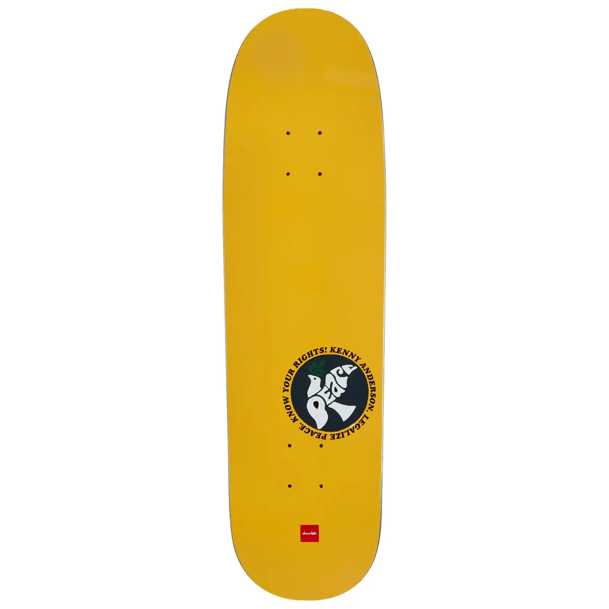 Chocolate Anderson Know Your Rights Skidul Skateboard Deck - 8.50" 1