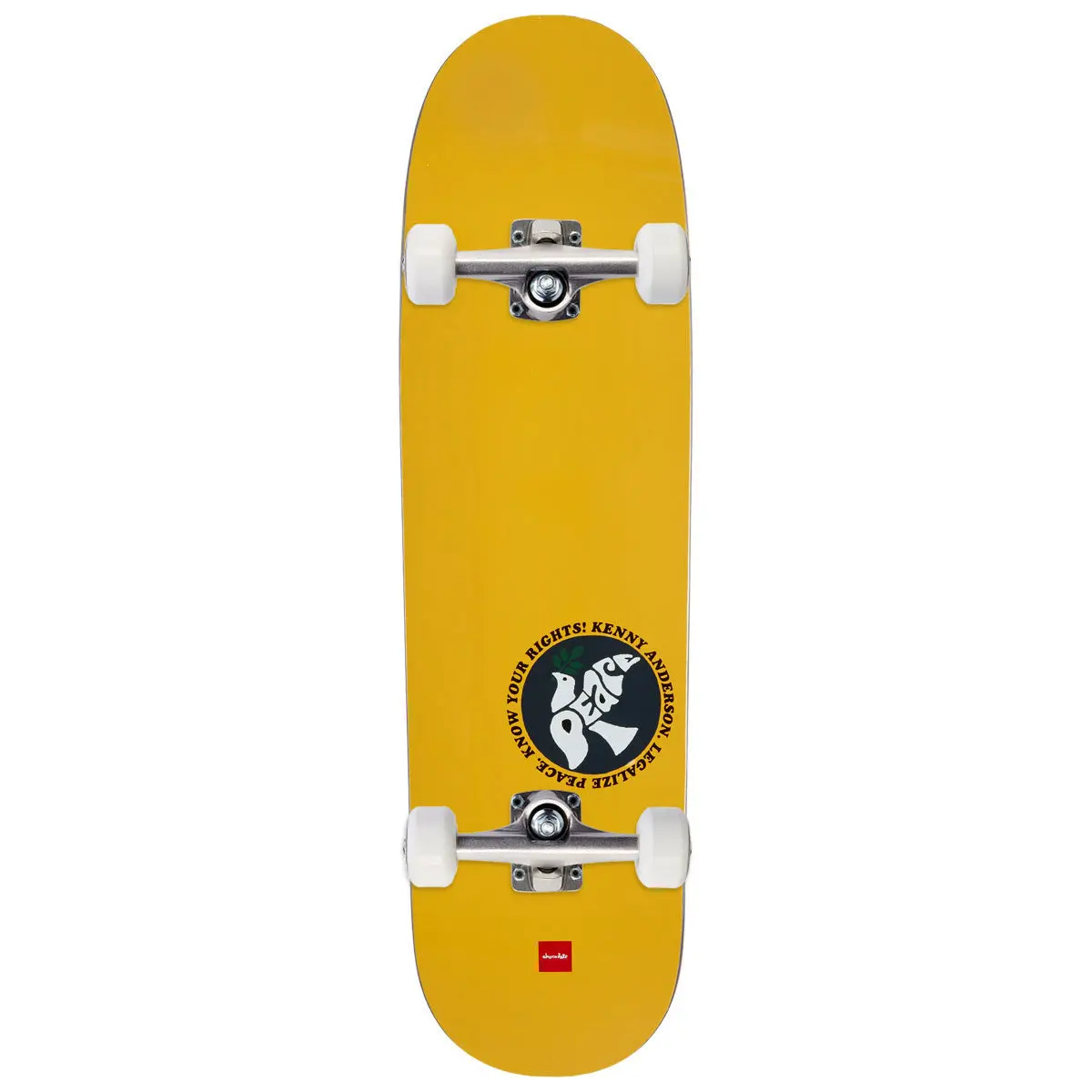Chocolate Anderson Know Your Rights Skidul Skateboard Complete - 8.50" 1