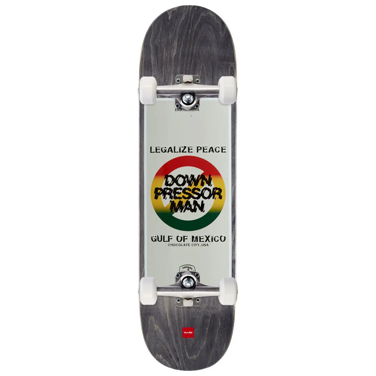 Chocolate Herrera Know Your Rights Skateboard Complete - 8.375" 1