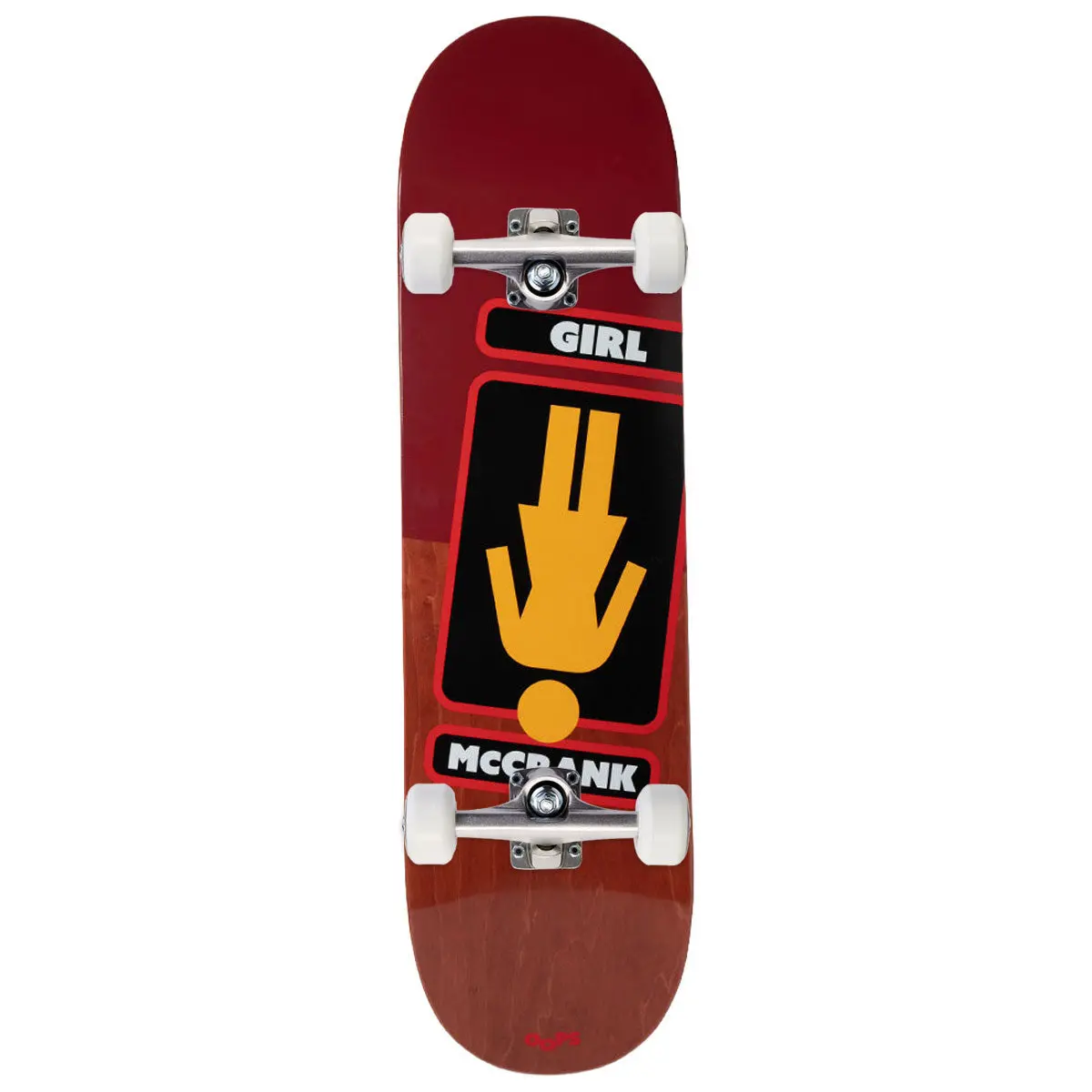 Girl Mccrank Oops Skateboard Complete - 8.25" 1