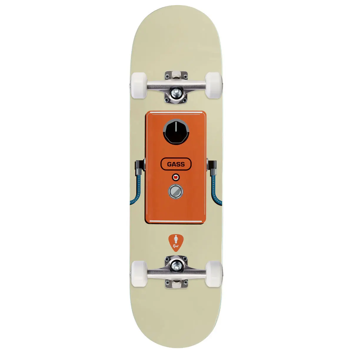 Girl Gass Stomp Skateboard Complete - 8.50" 1