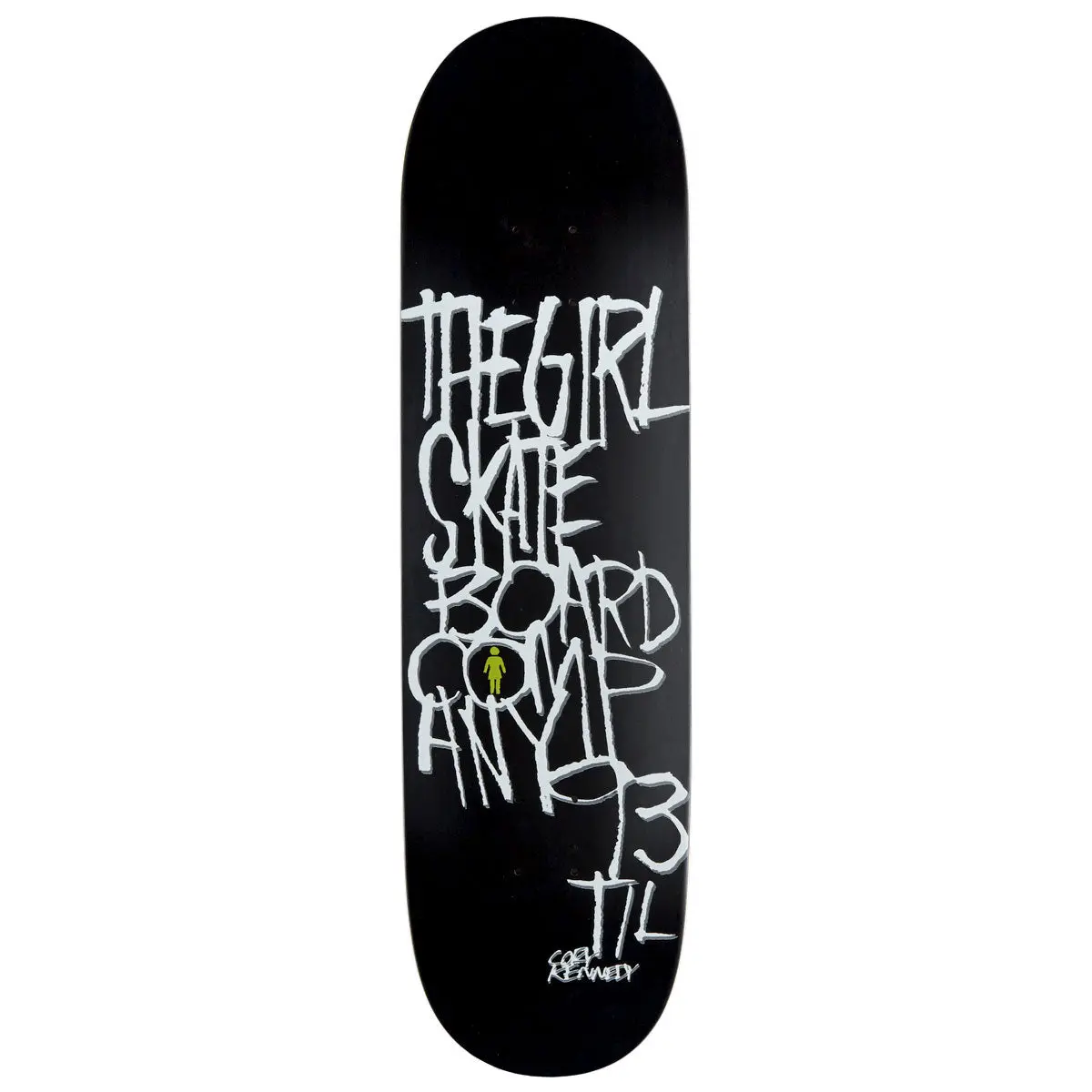 Girl Kennedy Splinter Skateboard Deck - 8.50" 1