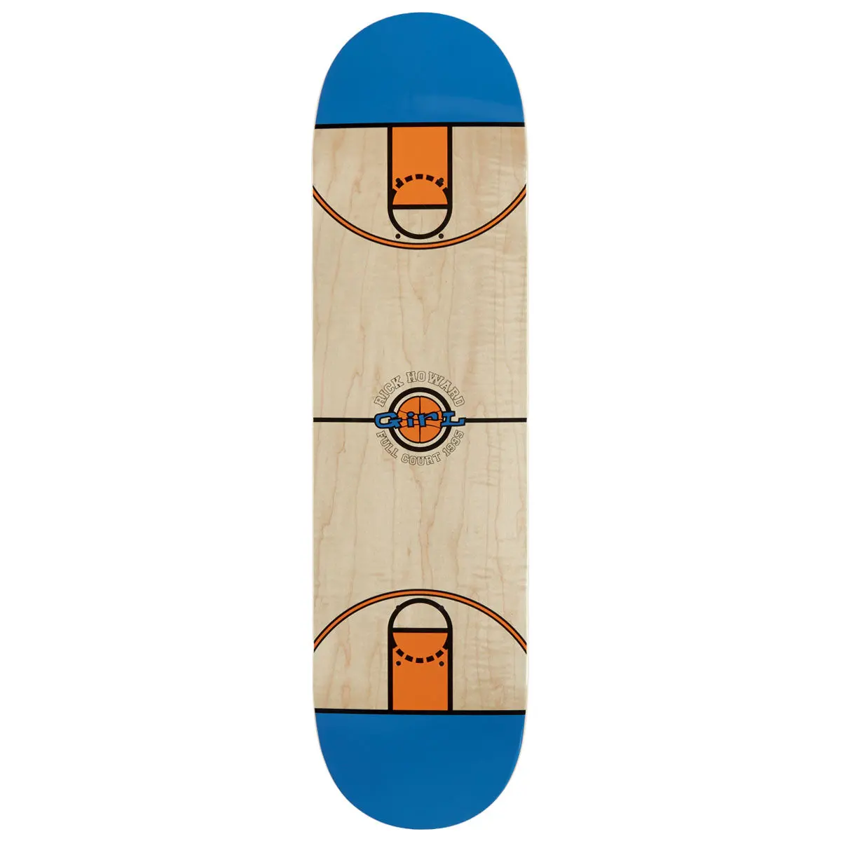 Girl Howard Full Court Twin Tip Skateboard Deck - 8.25" 1
