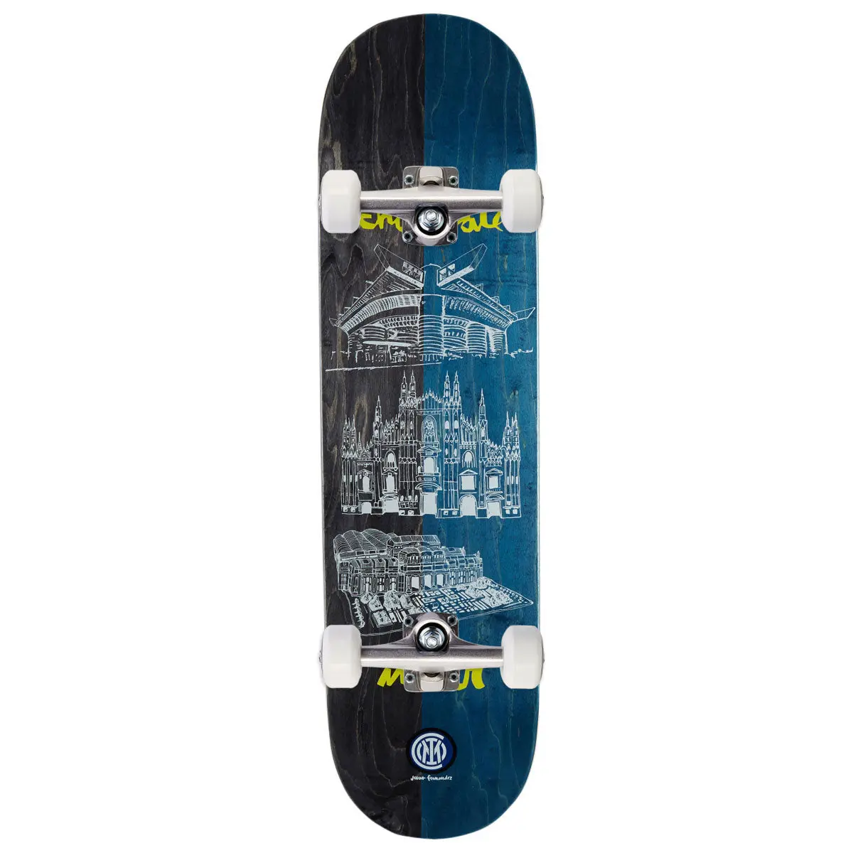 Chocolate Fernandez Inter Milan Skateboard Complete - 8.25" 1
