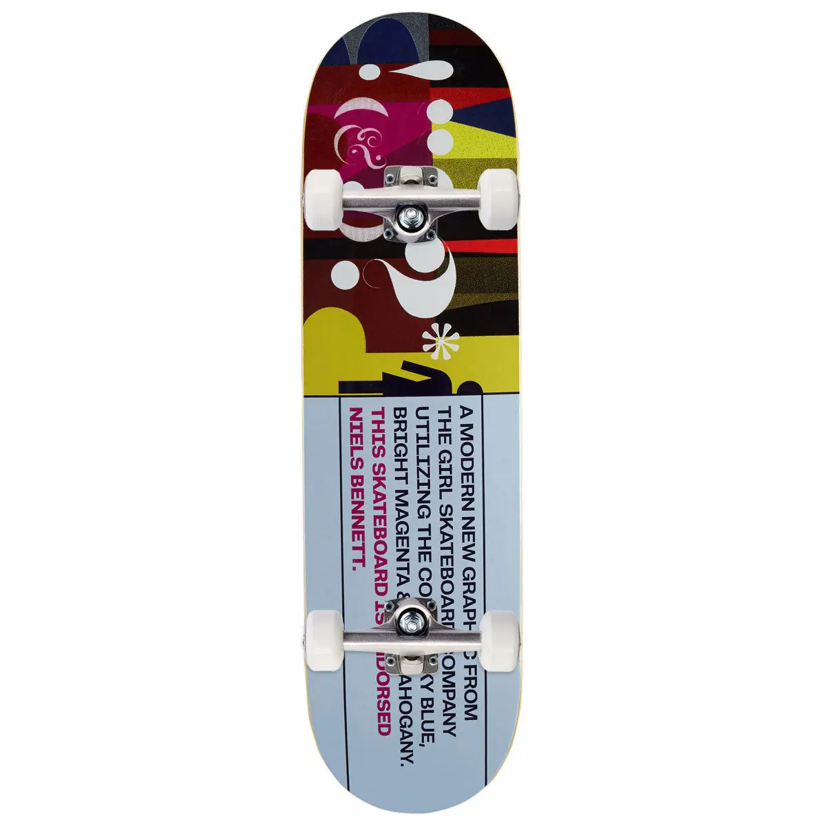 Girl Bennett Follies Skateboard Complete - 8.50" 1
