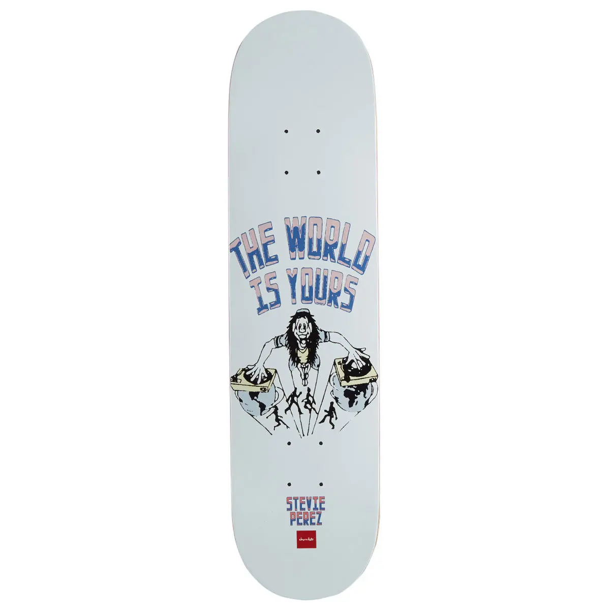 Chocolate Perez World Is Yours Skateboard Deck - 7.75" 1