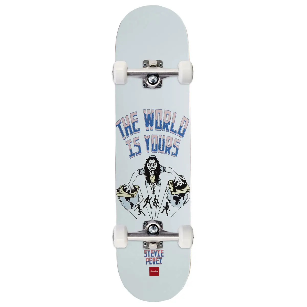 Chocolate Perez World Is Yours Skateboard Complete - 7.75" 1