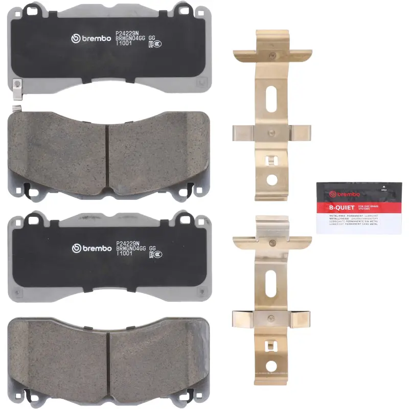 Brembo Nao Front Brake Pads – Optimized For 2015–2022 Ford Mustang 1