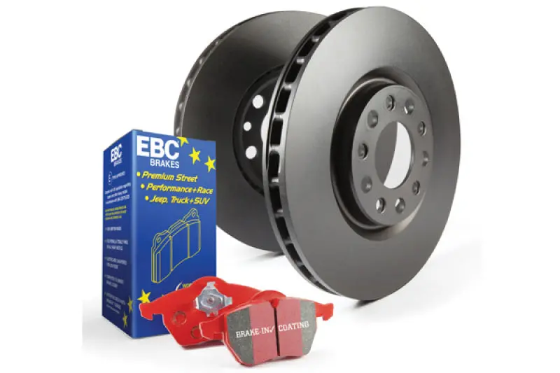 Stage 12 Brake Upgrade Package – Redstuff Pads And Rk Drilled & Slotted Rotors 1