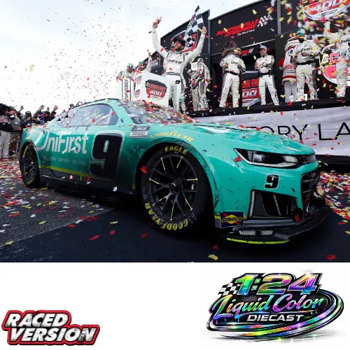 *Preorder* Chase Elliott 2026 Unifirst Martinsville Win Liquid Color 1:24 Nascar Diecast 1