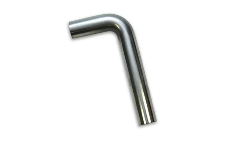 Vibrant 1.875-Inch O.D. T304 Stainless Steel 90° Mandrel Bent Tube – 4X12 Inch Legs, 1.875-Inch Centerline Radius 1