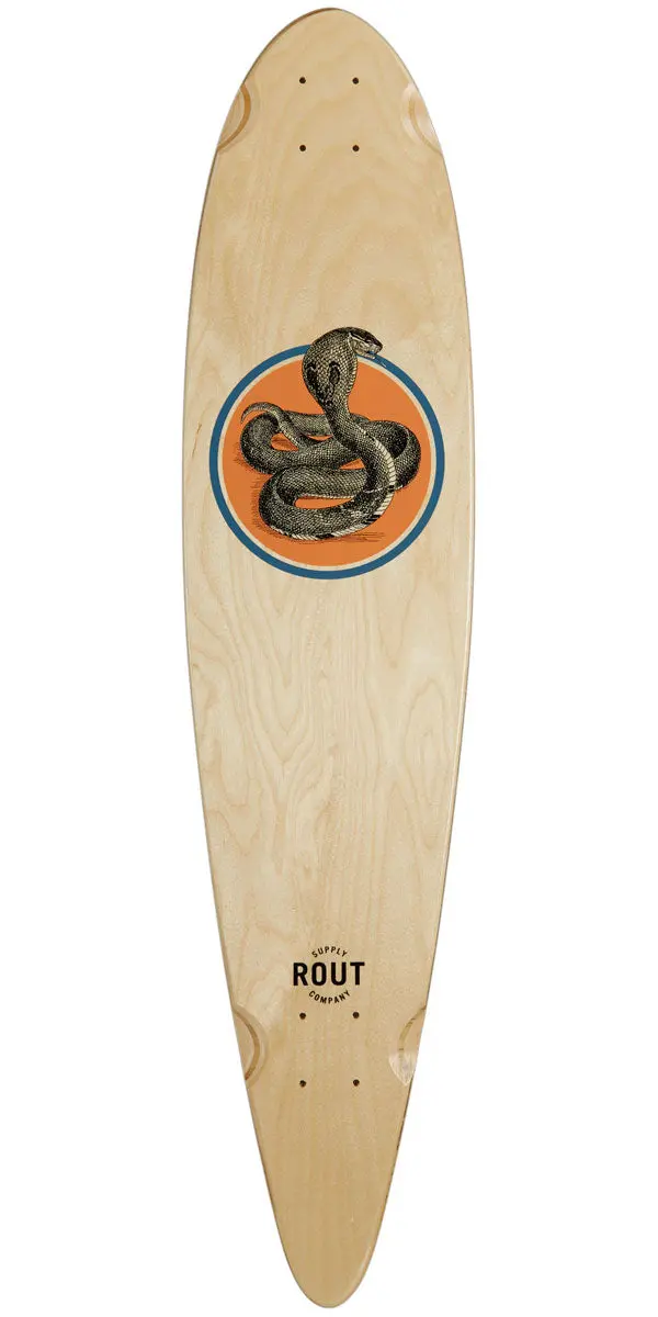 Rout Threat Pintail Longboard Deck 1
