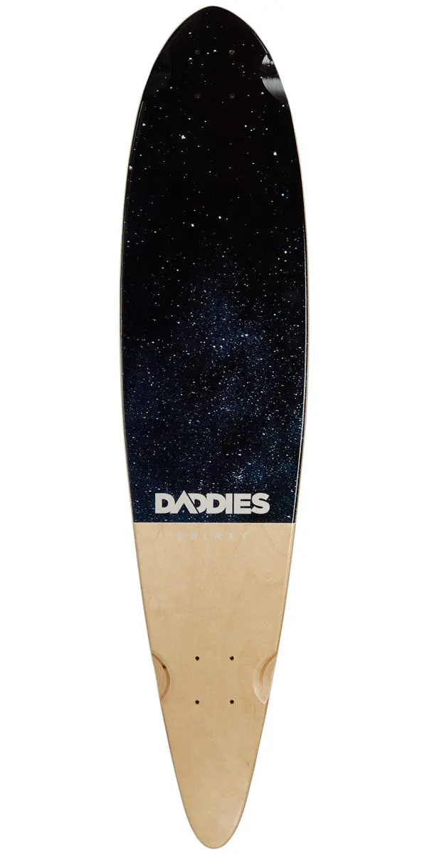 Daddies Galaxy Pintail Longboard Deck 1