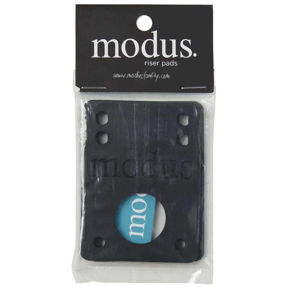 Modus Skateboard Risers - Black - 1/8" 1