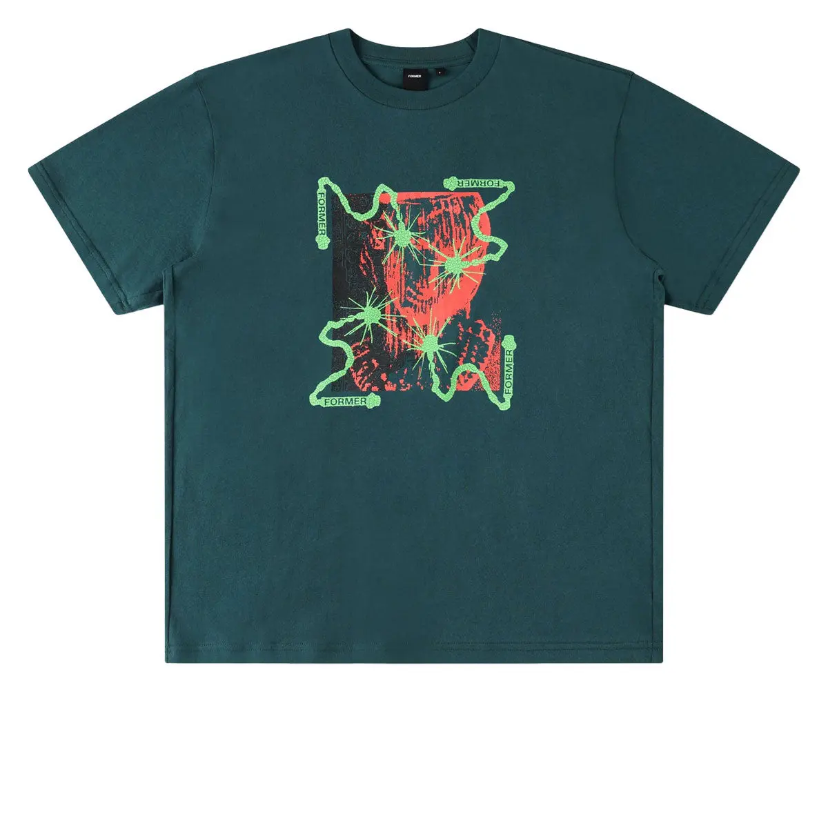 Former Chained T-Shirt - Petrol 1