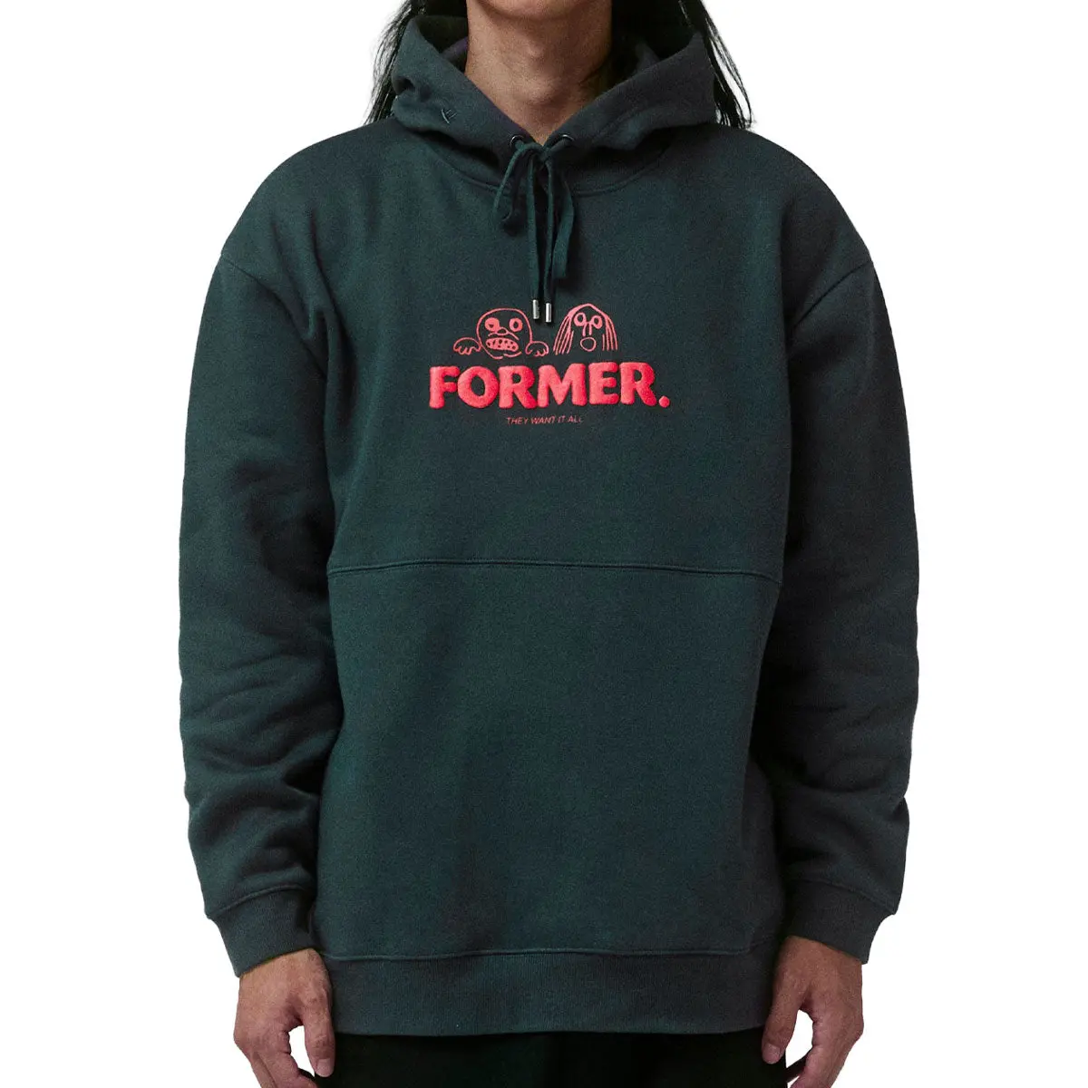 Former Want It All Hoodie - Petrol 1
