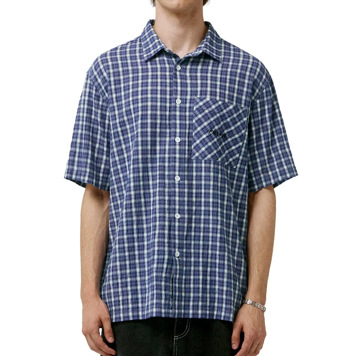 Former Manners Check Shirt - Vintage Navy 1