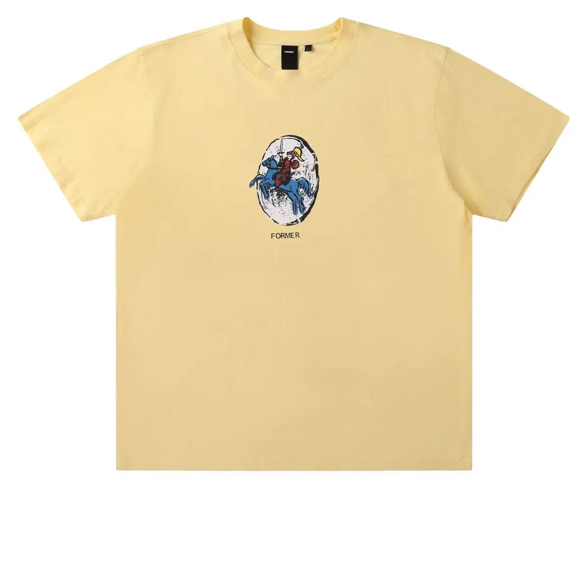 Former Parliament T-Shirt - Washed Flax 1