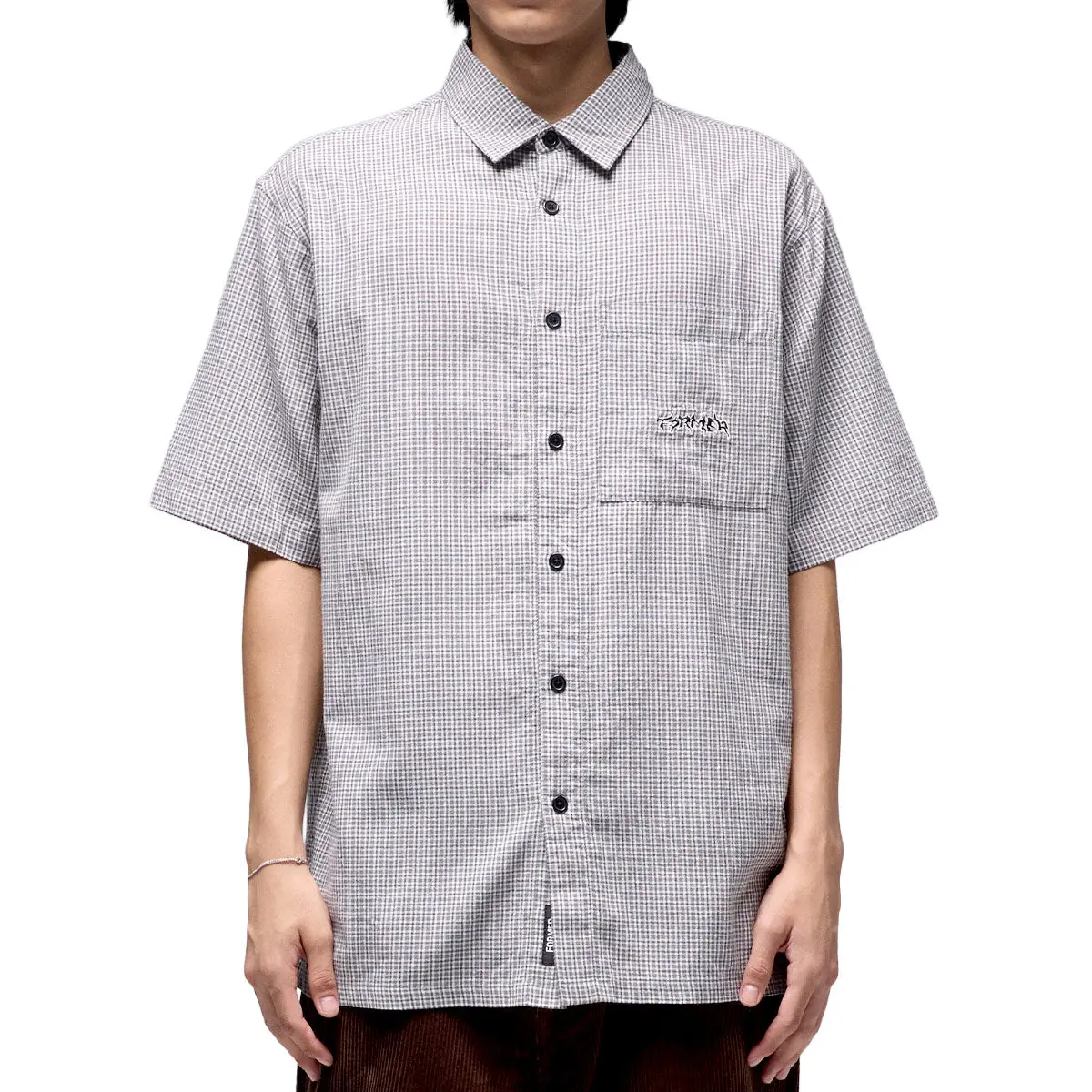 Former Vivian Check Shirt - Black 1