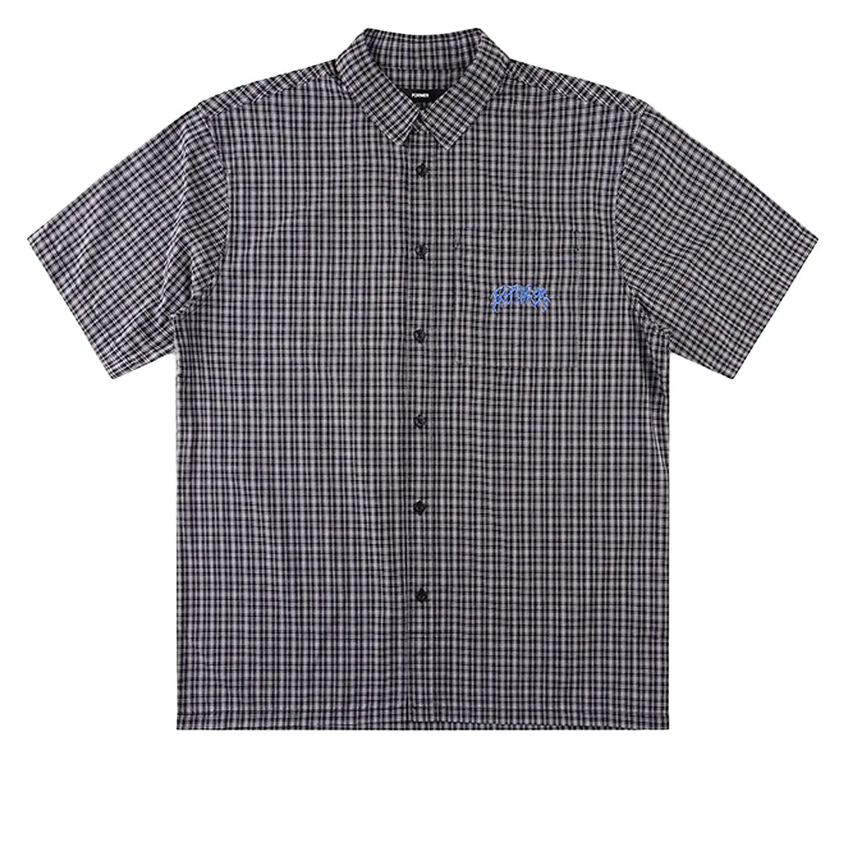 Former Vivian Check Shirt - Worn Black 1