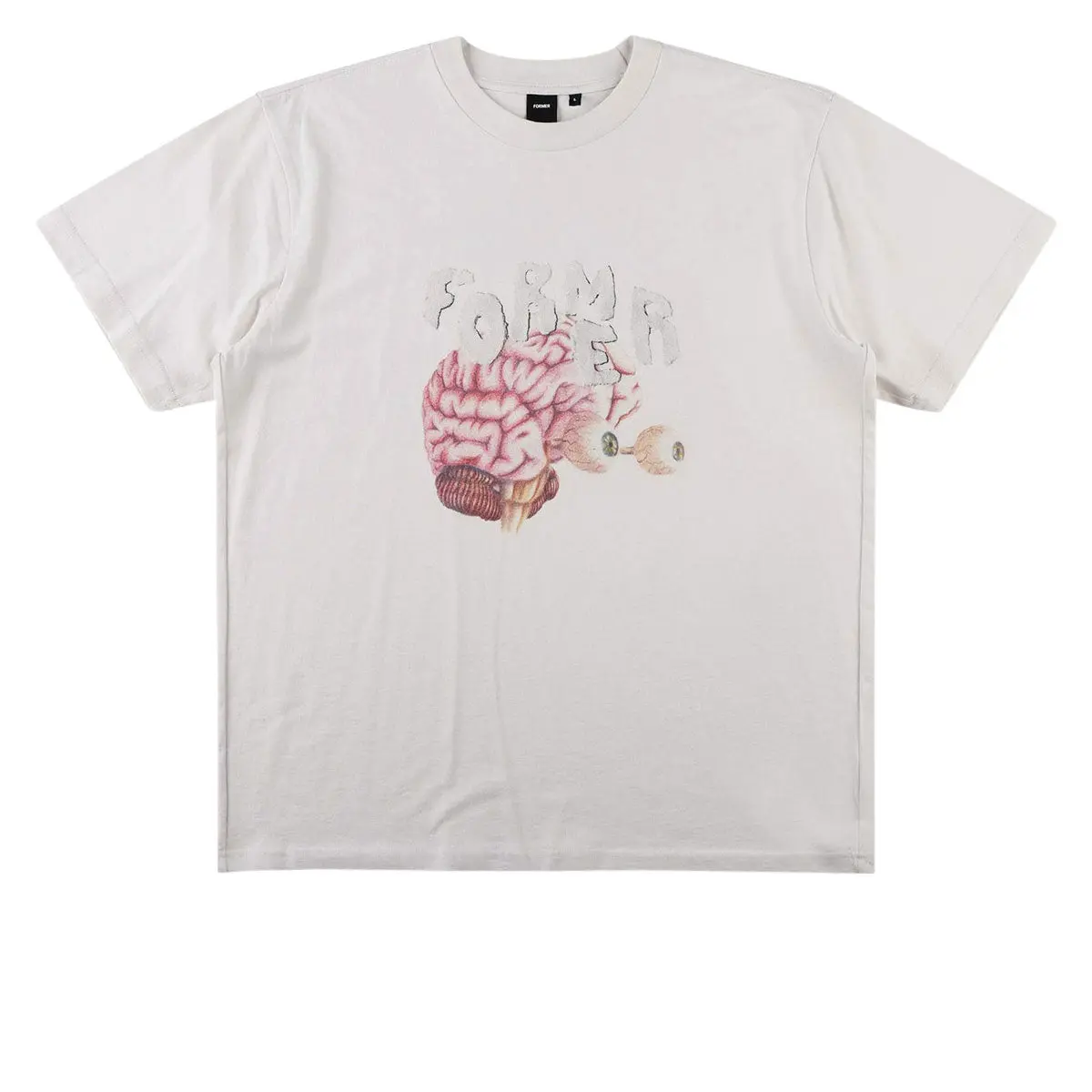 Former Awake Shrunken T-Shirt - Bone 1