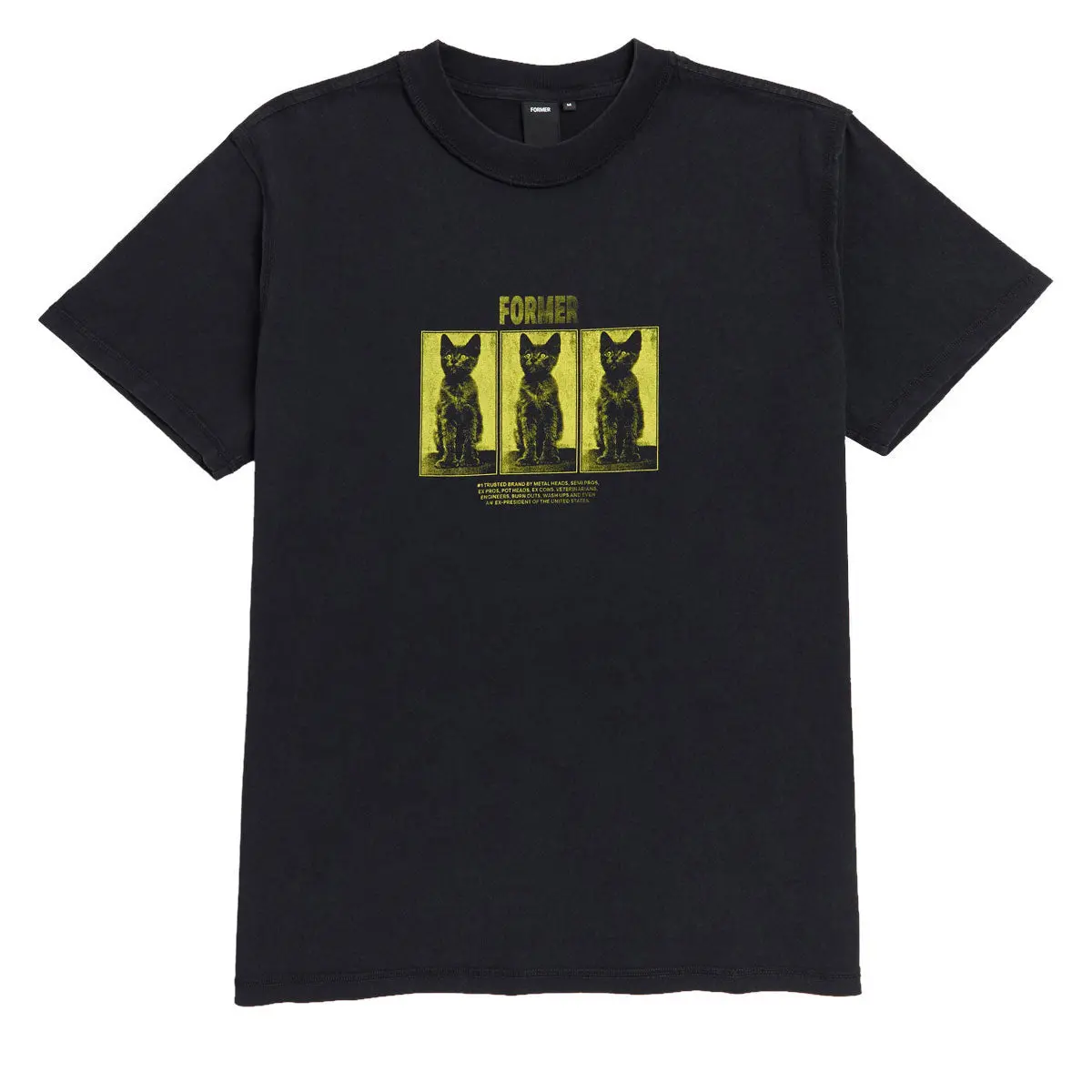 Former Vet T-Shirt - Washed Black 1