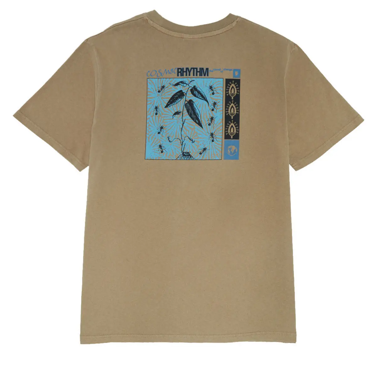 Rhythm Subterranean Vintage T-Shirt - Macadamia 2