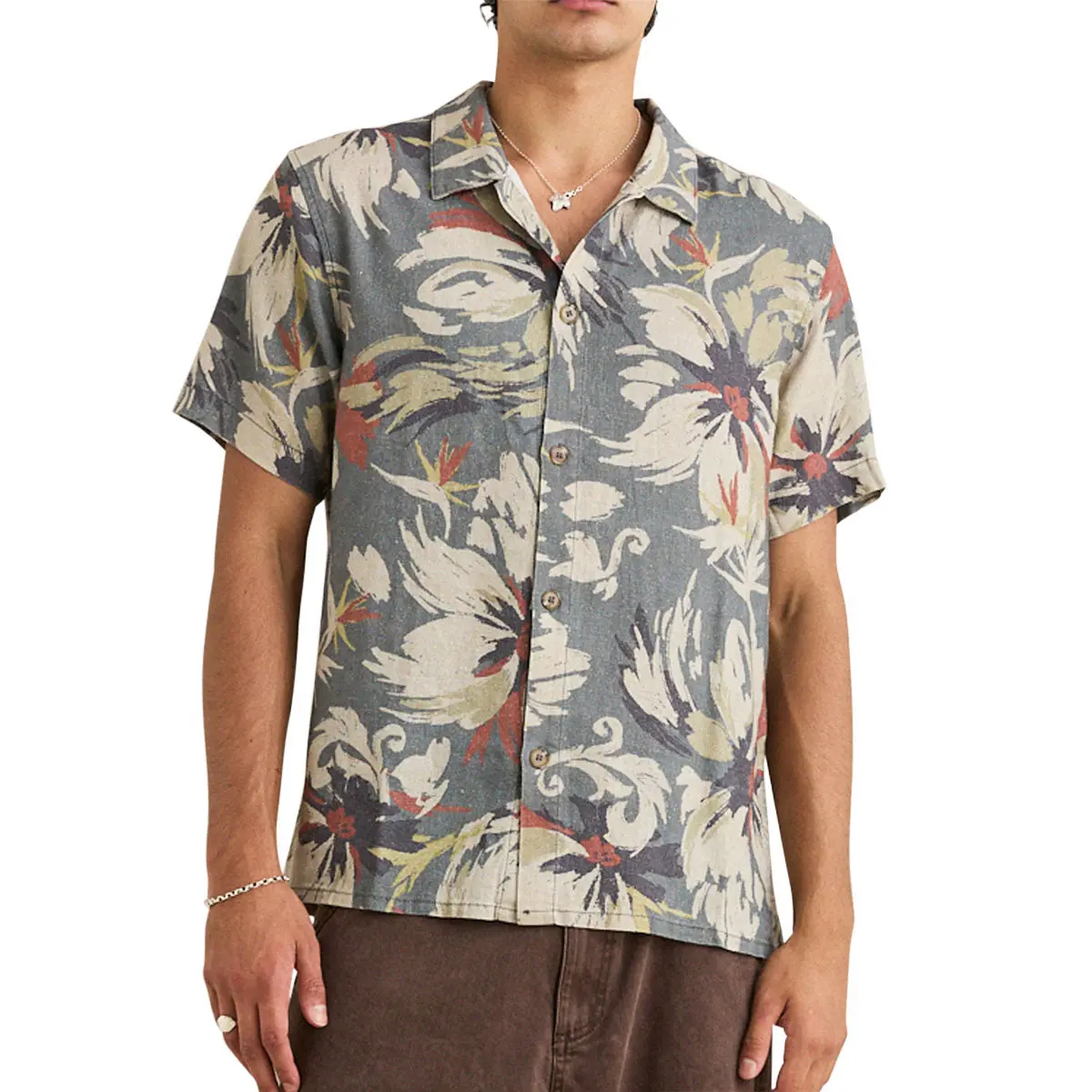 Rhythm Tropical Camo Shirt - Camo 1
