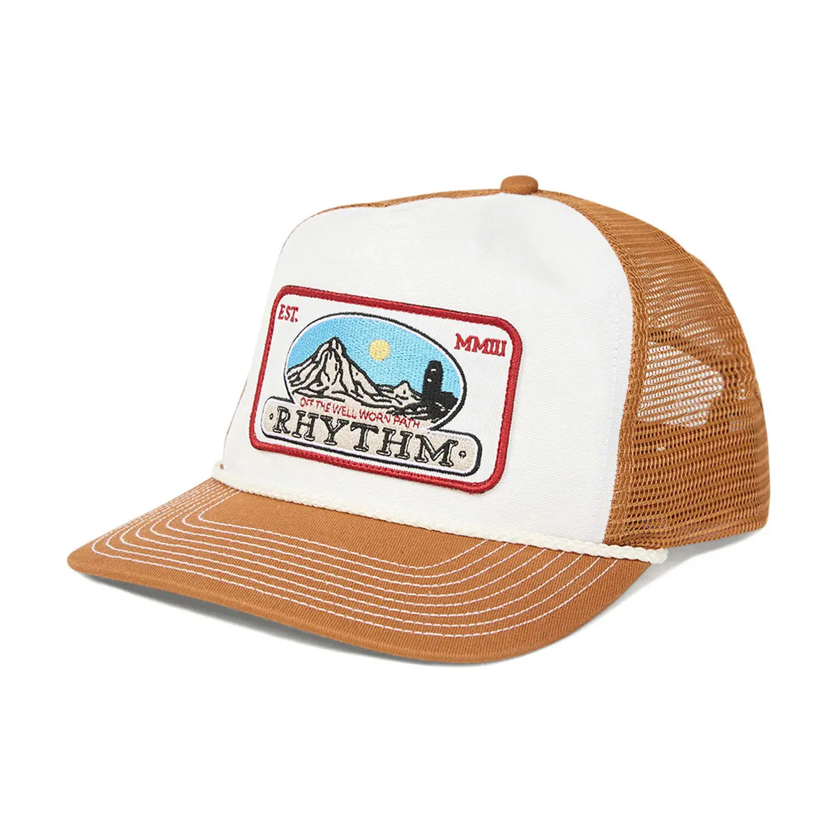 Rhythm Horizon Trucker Hat - Mustard 1