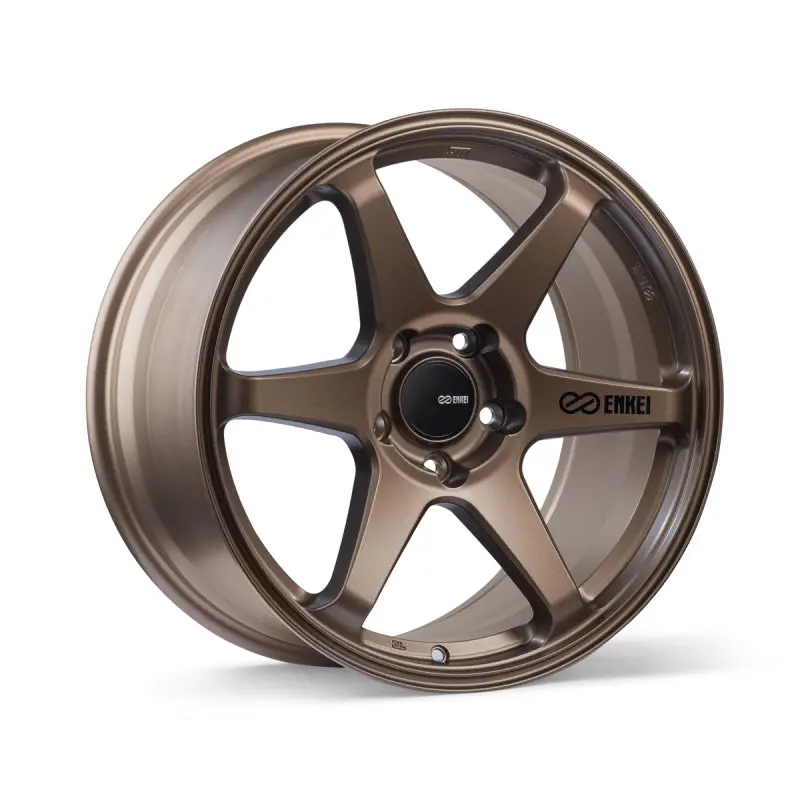 Enkei T6R Forged Alloy Wheel – 18X9.5, 5X114.3, 38Mm Offset, 72.6Mm Bore, Copper Finish 1