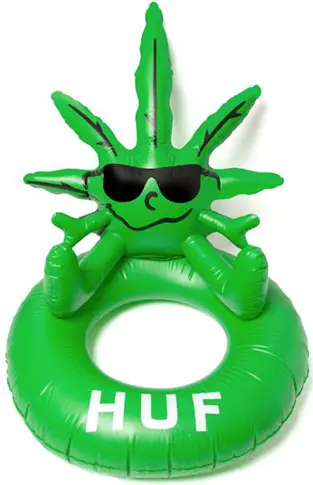 Huf Green Buddy Inflatable Pool Float