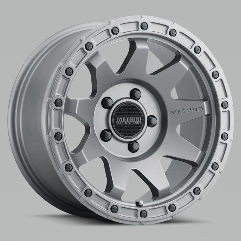 Method Mr317 Matte Titanium Off-Road Wheel: 17×8.5, 5×150, 0Mm Offset, 110.5Mm Center Bore 2