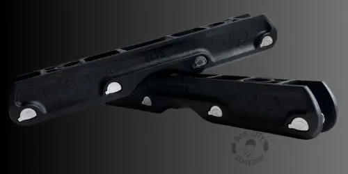 Stock Ground Control Featherlite 3 (Black) Frame With Silver Axles - Size 3 1