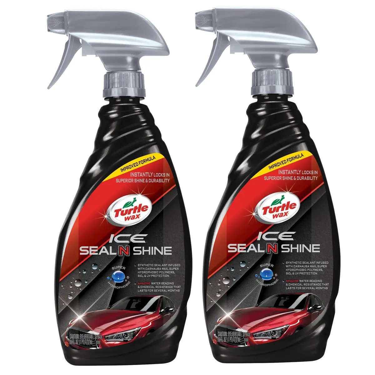 Ice Seal N Shine Hybrid Spray Sealant & Wax – 16 oz Dual-Pack