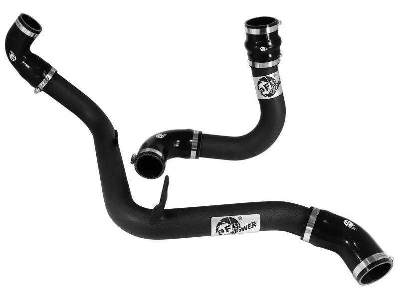 Afe Bladerunner 2.5-Inch Intercooler Tubing Kit – Hot & Cold Side, Black, Fits 2013–2014 Ford Focus St 2.0L 1