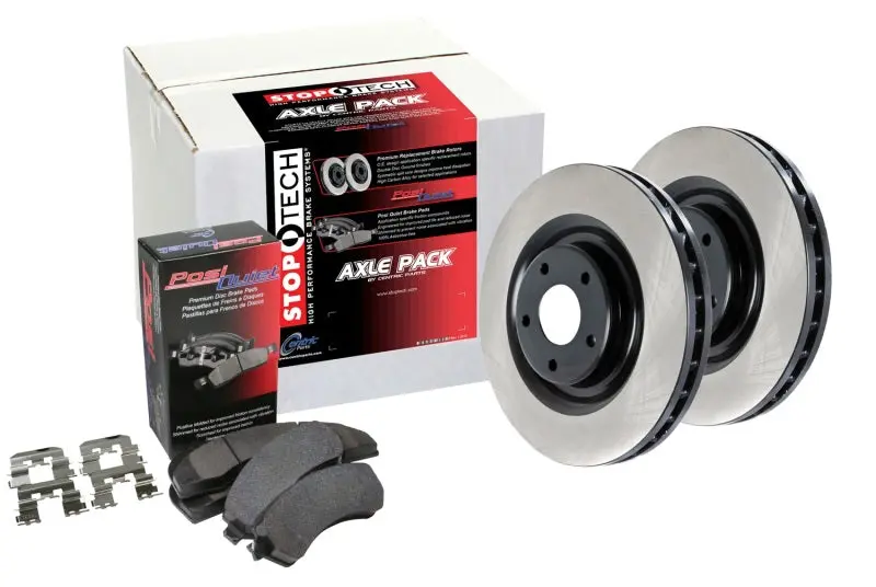Centric Oe-Style Coated Brake Kit – Full Four-Wheel Replacement 1