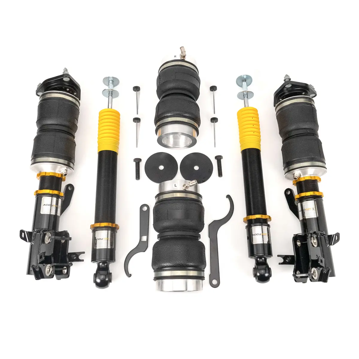 2012-2015 Honda Civic Accuair Air Suspension Kit 1