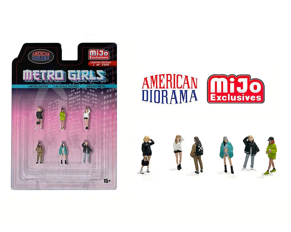 American Diorama 1:64 Figures Metro Girls 1